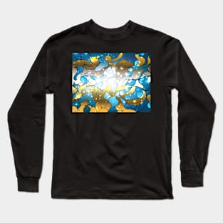 Stained Precious Background Long Sleeve T-Shirt